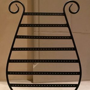 Earring display metal holder